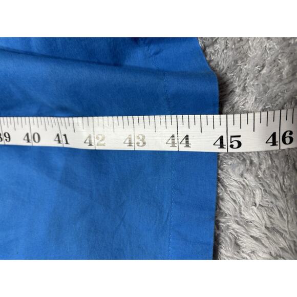 J Crew Size‎ 8 Color Block Tiered Midi Dress V Neck Blue Pink Red Preppy - Picture 7 of 10